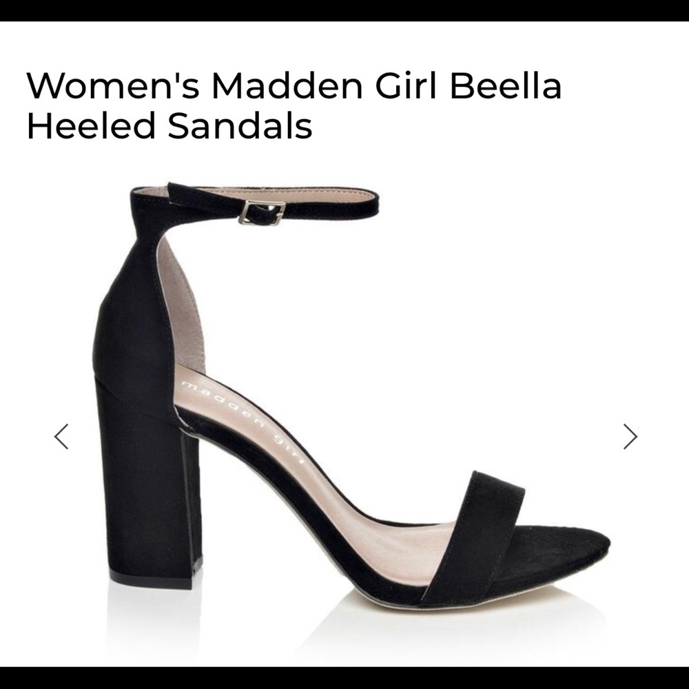 Madden Girl block heel